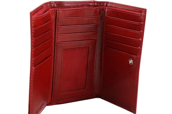 Portfel damski skórzany - Barberini's - Czarny