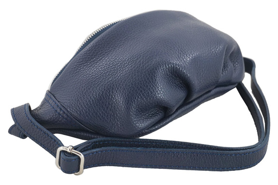 Torebka damska saszetka / nerka - CASUAL - Biała