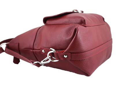 Torebki - plecaki/worki skórzane - Barberini's - Szary