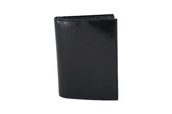 Klasyczny męski skórzany portfel - Czarny