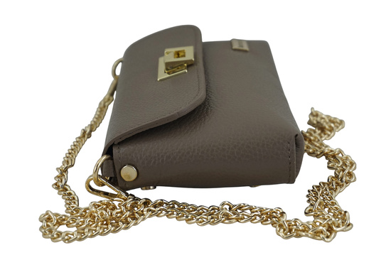 Elegancka torebka wieczorowa Barberinis - Beżowa ciemna 