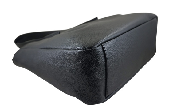 Shopperka damska skórzana Barberinis - Czarna 