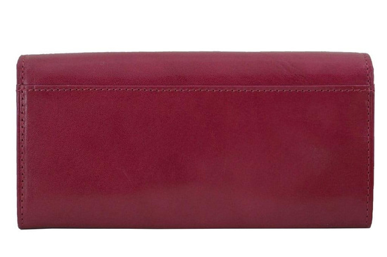 Skórzany portfel damski - Granatowy