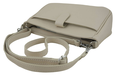 Torebki listonoszki na ramię - Beżowe jasne 