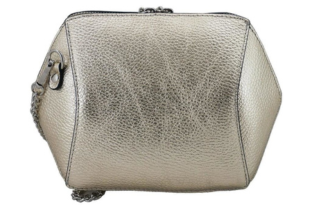 Torebka wizytowa metalizowana - Złota