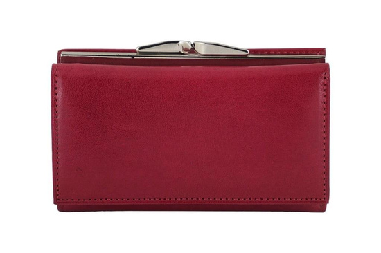 Portfel damski skórzany - Barberini's - Szary 