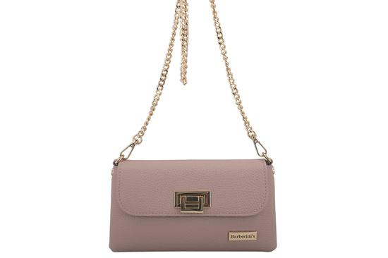 Elegancka torebka wieczorowa Barberinis - Różowa pudrowa 