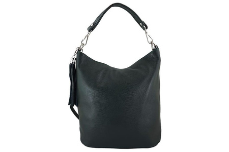 Torebki damskie - worki Barberini's - Czarny