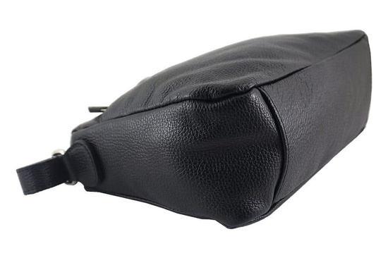 Torebka ze skóry naturalnej - listonoszka - Brązowa jasna 