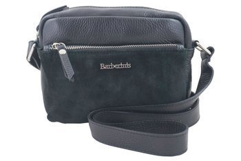 Listonoszka na szerokim pasku Casual - Czarna