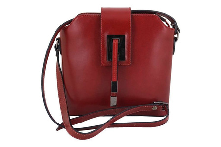 Klasyczne listonoszki damskie - Barberini's - Czerwony