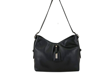 Codzienna torebka damska na ramię - Czarna
