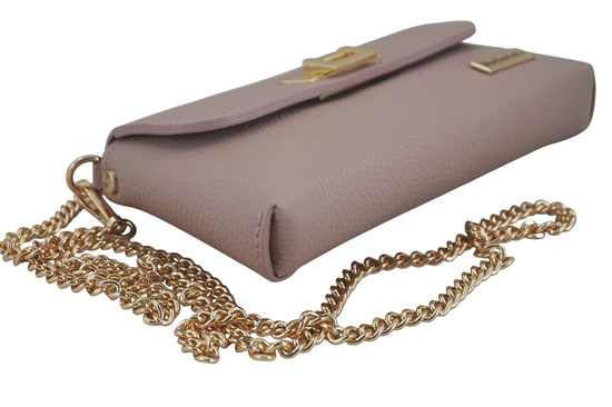 Elegancka torebka wieczorowa Barberinis - Różowa pudrowa 