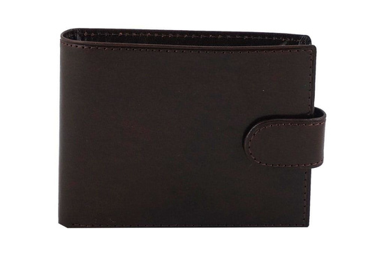 Portfel męski skórzany Barberinis - Brązowy
