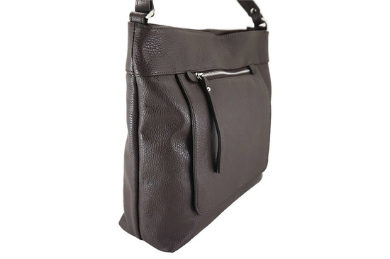 Torebka skórzana damska - Barberini's - Czerwona 