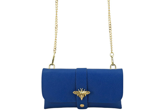 Torebka kopertówka na łańcuszku - Chabrowa