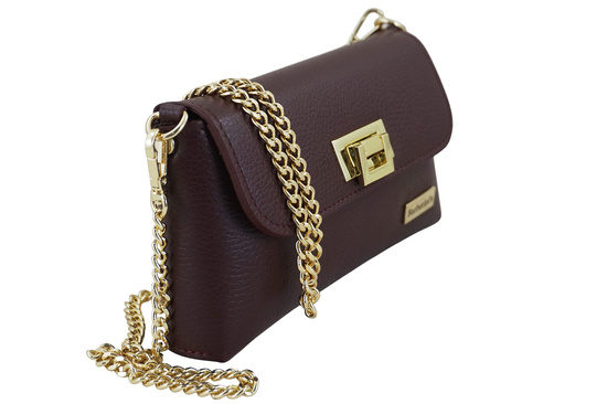 Elegancka torebka wieczorowa Barberinis - Bordowa 