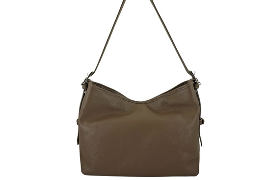 Codzienna torebka damska na ramię - Beżowa ciemna