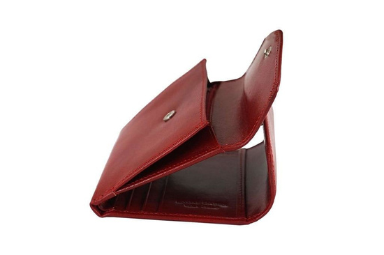 Barberini's portfel ze skóry naturalnej Granatowy