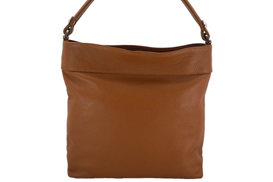 Torebka skórzana damska - Barberini's - Czerwona 