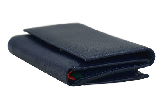 Funkcjonalny portfel damski - Granatowy