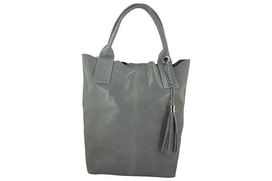 Torebki worki zamszowe - Barberini's - Fuksja 