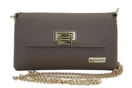 Elegancka torebka wieczorowa Barberinis - Beżowa ciemna