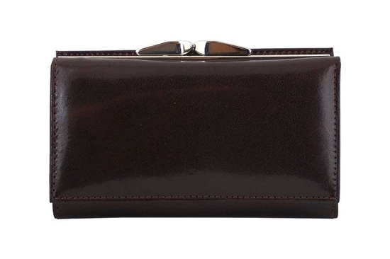 Portfel damski skórzany - Barberini's - Szary 