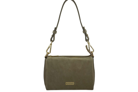 Zamszowa listonoszka damska Barberinis - Beżowa