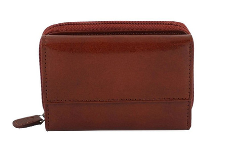 Barberini's - portfel skórzany damski - Fuksja