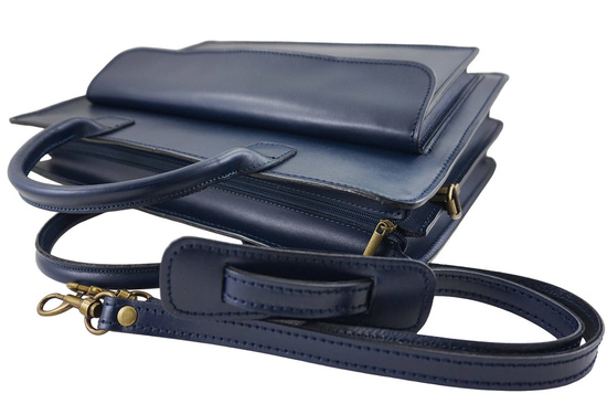 Damska teczka aktówka A4 - Granatowa 