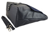 Torba skórzana Shopper bag A4 - Szara ciemna