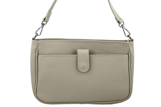 Torebki listonoszki na ramię - Beżowe jasne 