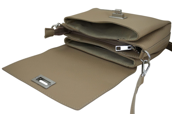 Wizytowa torebka damska Barberinis - Beżowa 