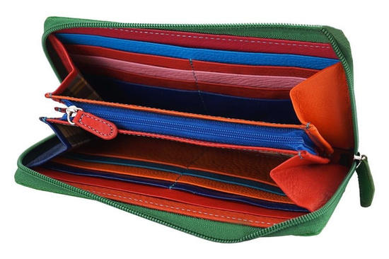 Portfel skórzany - Barberinis - Fioletowy 