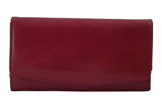 Skórzany portfel damski - Barberini's - Czarny