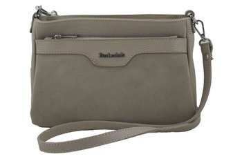 Wizytowa torebka damska skórzana - Beżowa jasna