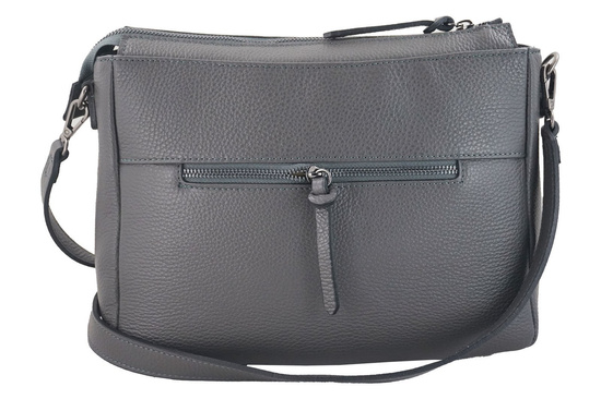 Torebka listonoszka na regulowanym pasku - Beżowa ciemna 