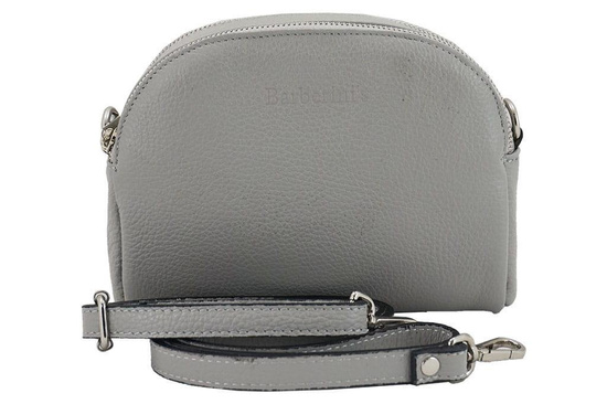 Listonoszka - mała torebka przez ramię - Różowa pudrowa 