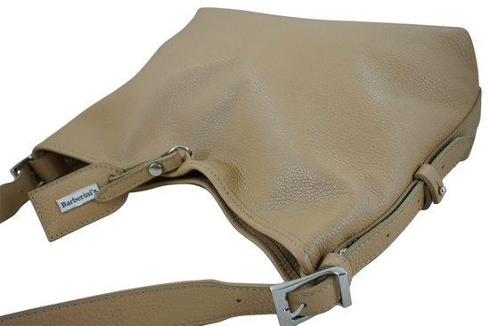 Codzienna torebka damska na ramię - Beżowa