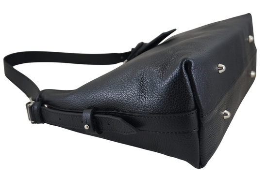 Codzienna torebka damska na ramię - Czarna 