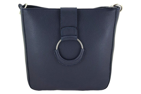 Torebki skórzane damskie - Barberini's - Beżowa ciemna