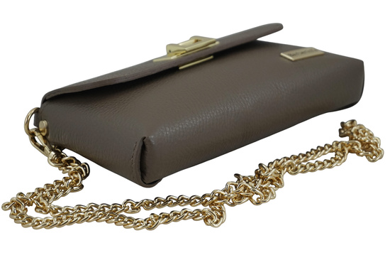 Elegancka torebka wieczorowa Barberinis - Beżowa ciemna 