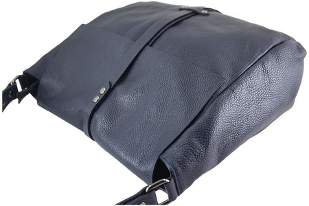 Torebki skórzane - worki Barberini's - Szara jasna