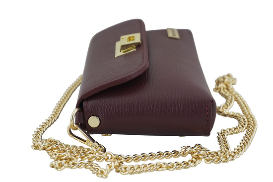 Elegancka torebka wieczorowa Barberinis - Bordowa 