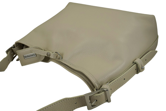 Codzienna torebka damska na ramię - Beżowa jasna 