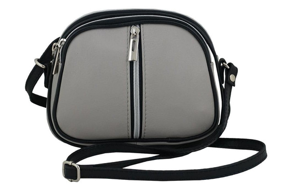 Listonoszka damska - Barberini's - Szaro - czarna 