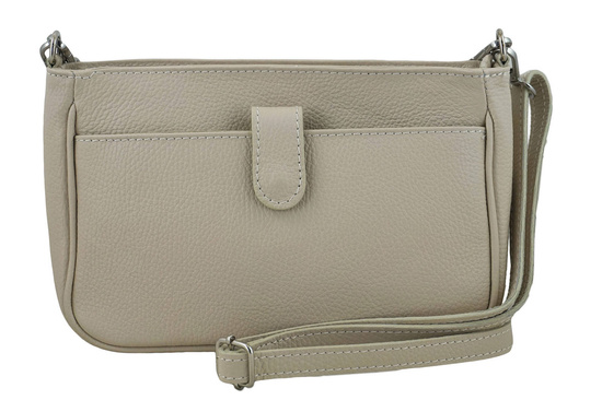 Torebki listonoszki na ramię - Beżowe jasne 