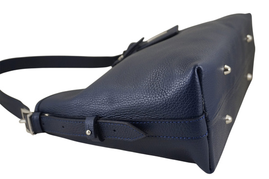 Codzienna torebka damska na ramię - Granatowa