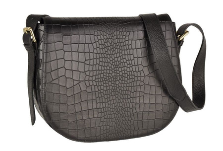 Torebki damskie listonoszki - Barberini's - Granatowy